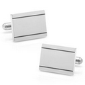 Stainless Steel Engravable Frame Cufflinks